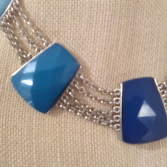 Chunky Funky Faux Gem Statement Choker - Picture 6 of 11